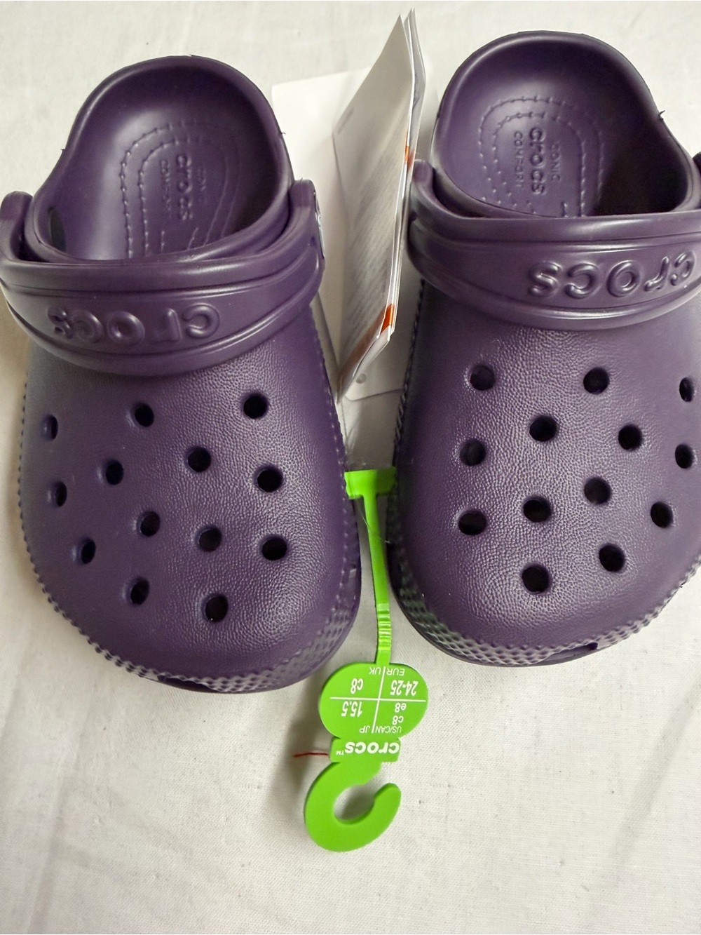 CROCS Kids Classic Clog in Deep Purple